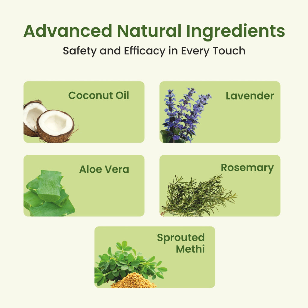 15 Herbs Hair Oil + Night Root Hair Oil + Face Wash