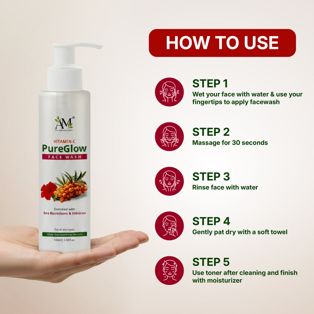 PureGlow Face Wash