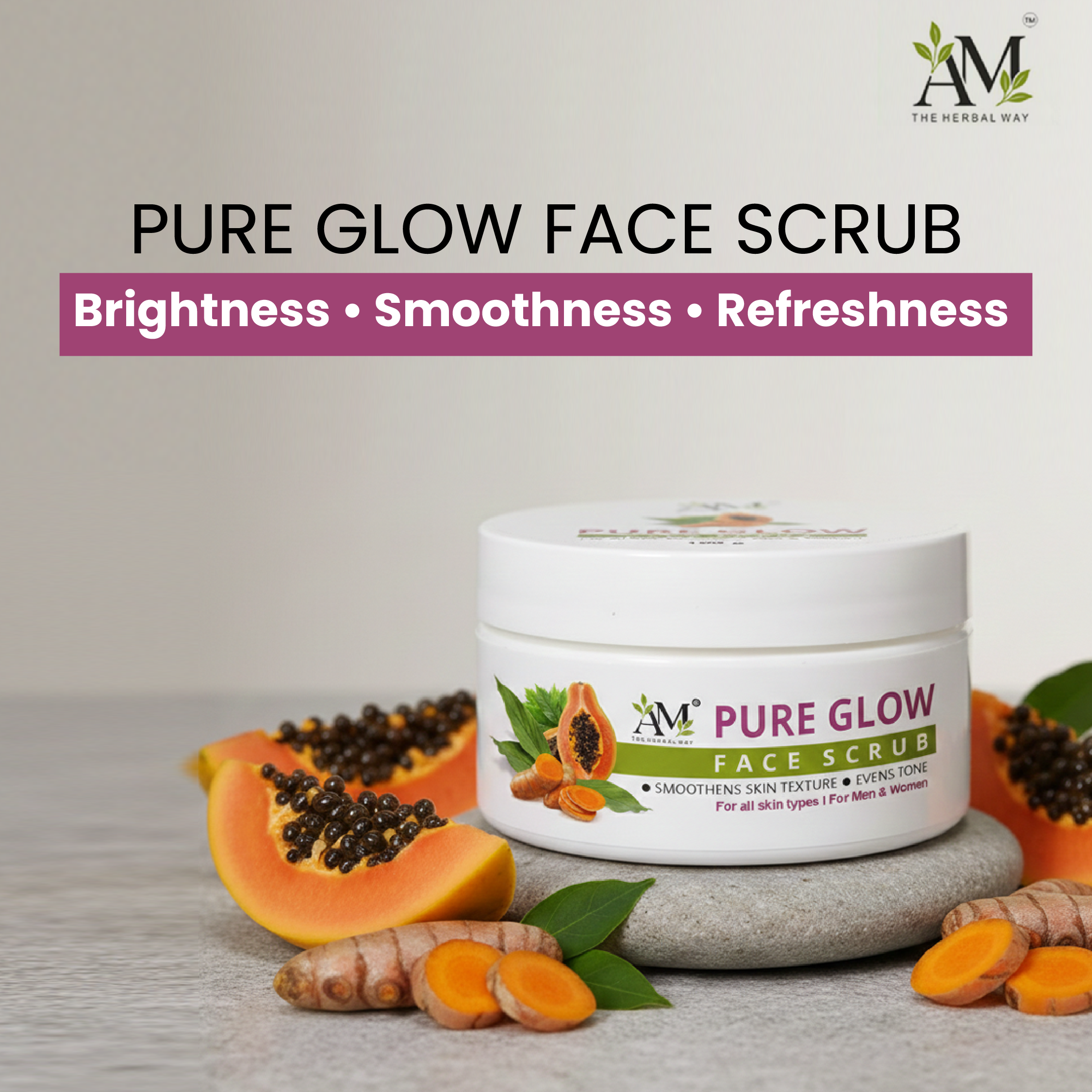 Pure Glow Face Scrub (100 g)