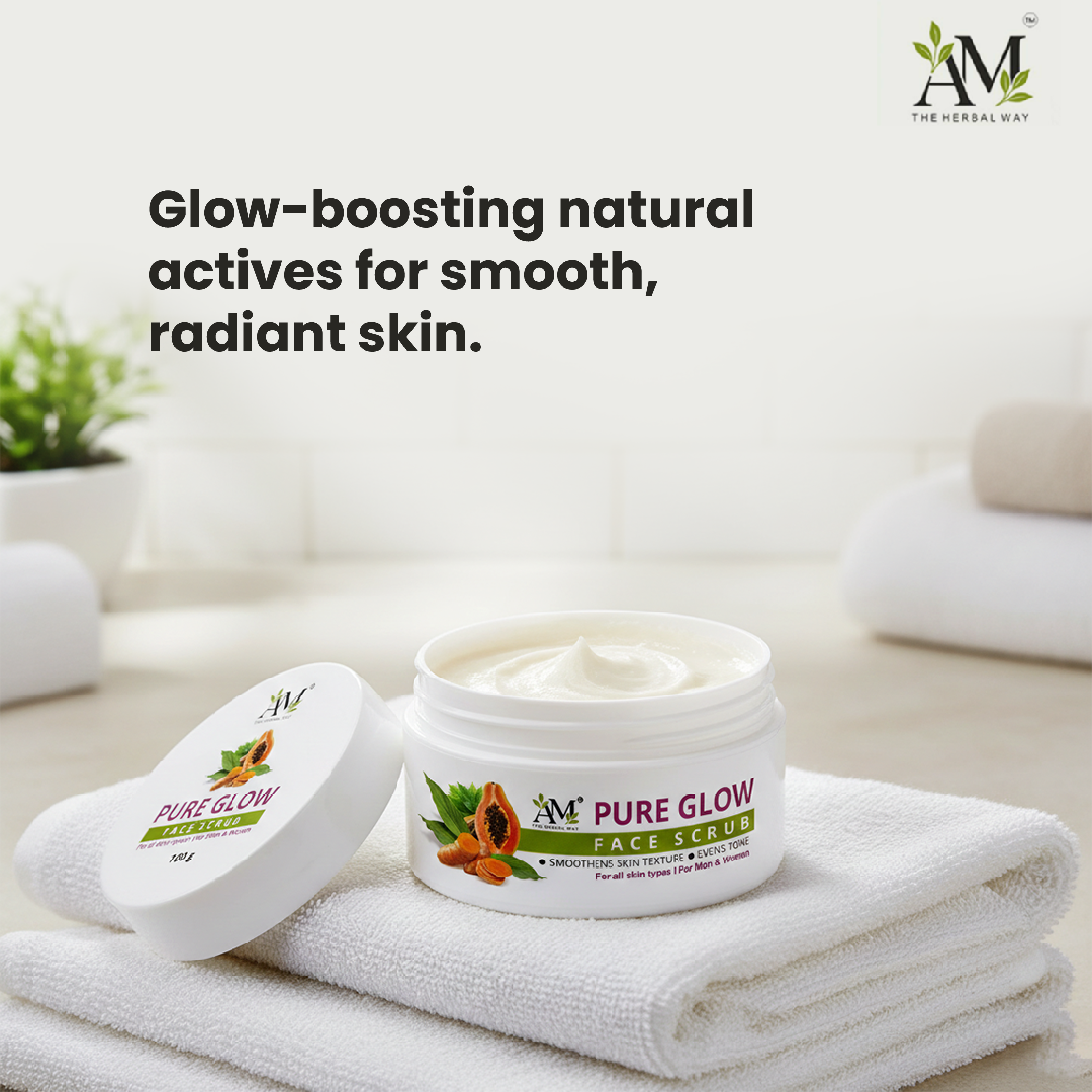 Pure Glow Face Scrub (100 g)