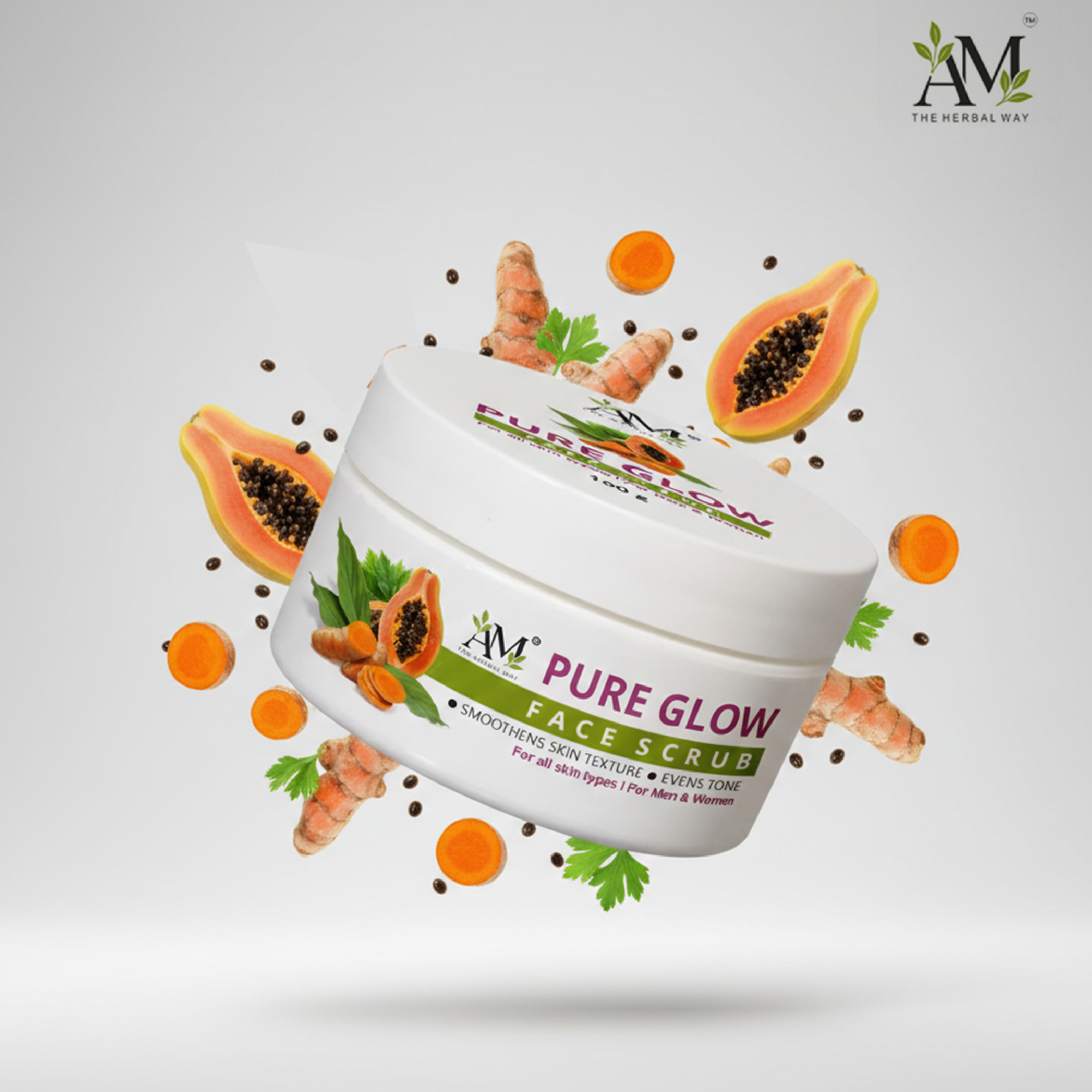 Pure Glow Face Scrub (100 g)